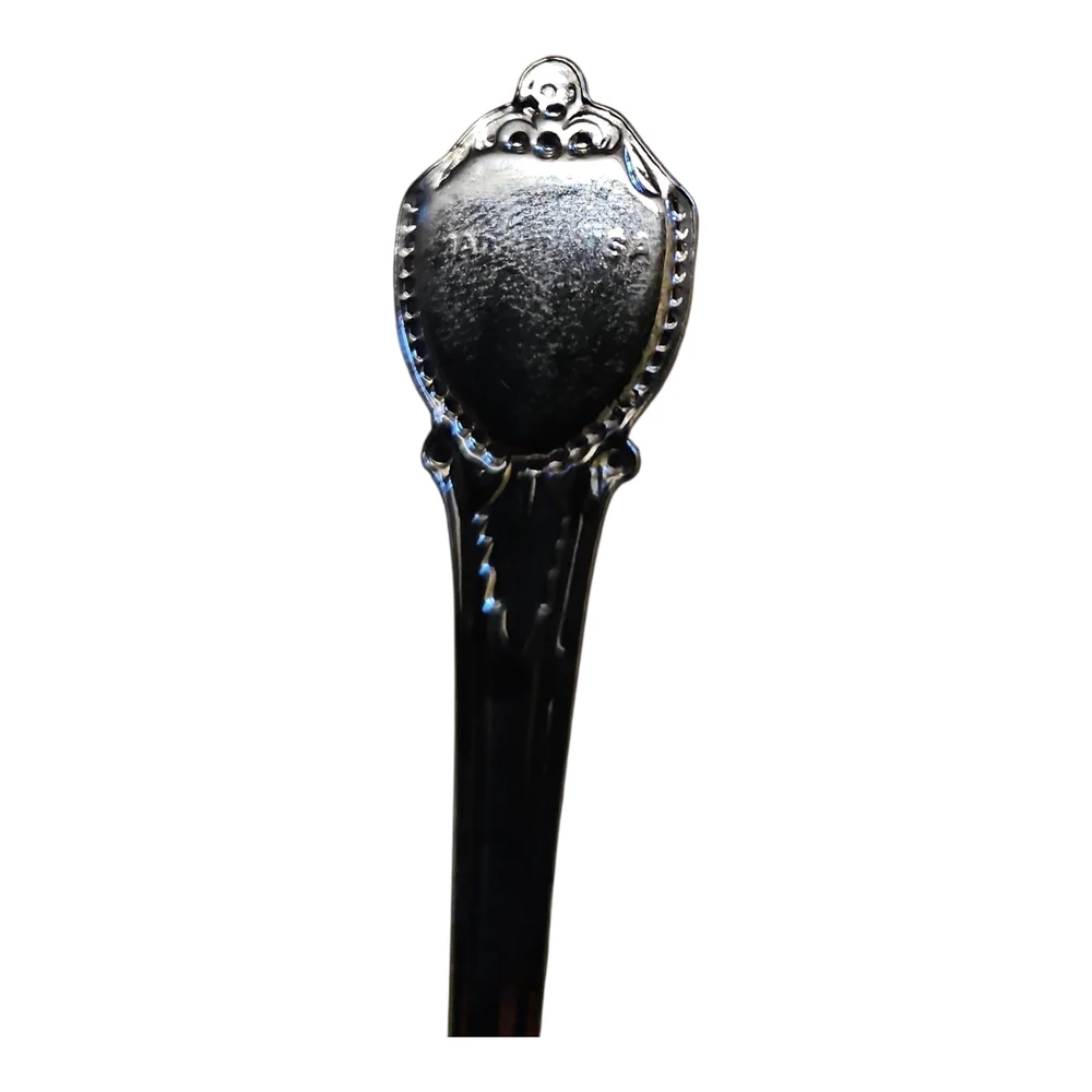 Vintage New Hampshire Souvenir Spoon Jam Butter Spreader 5 In Case Spoon ms87